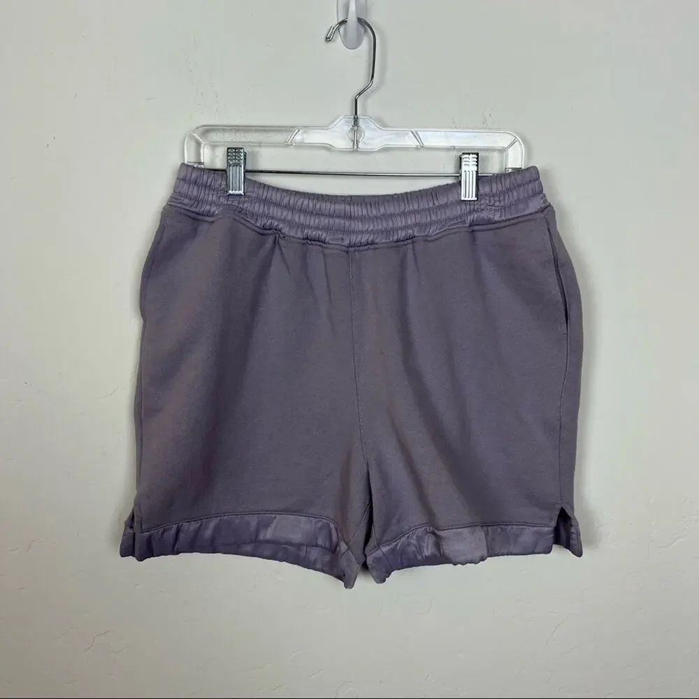 RtA Edgar Sweat Shorts in Dusk Mauve
